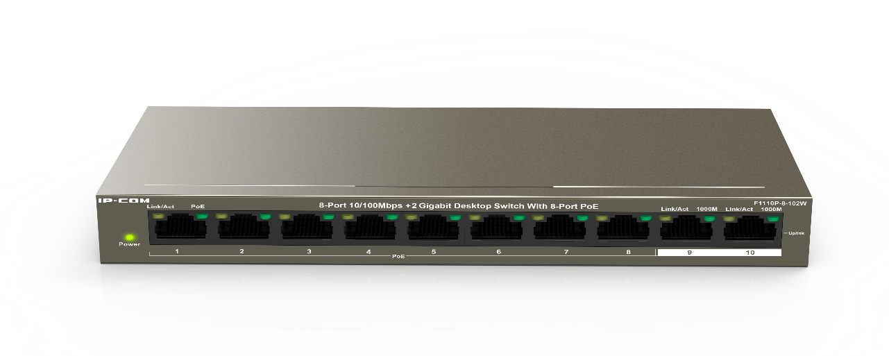IP-COM F1110P-8-102W(SWİTCH)