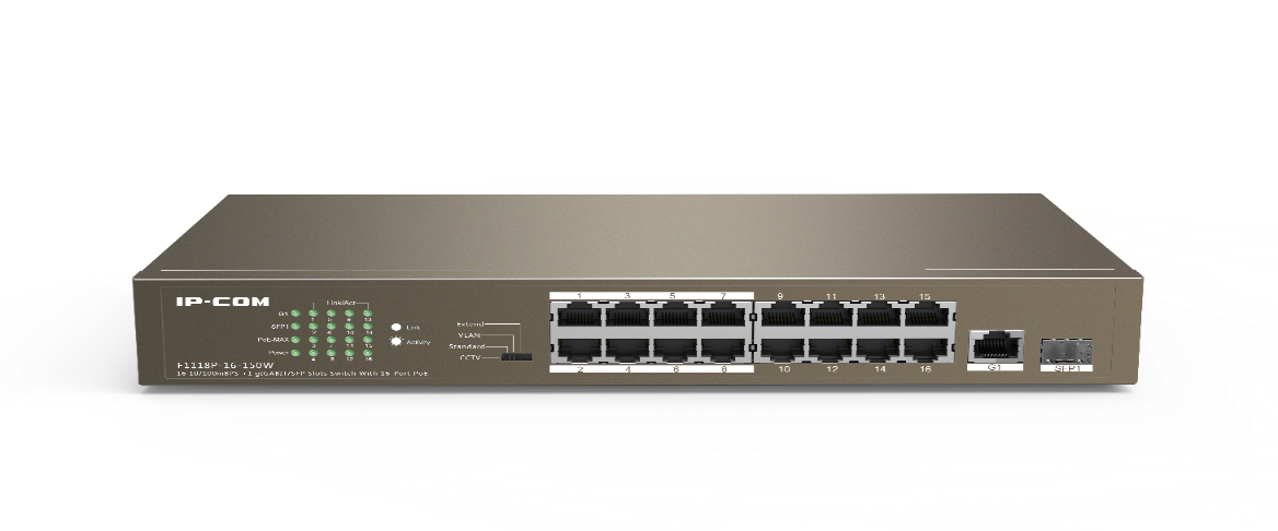 IP-COM F1118P-16-150WV2.0(SWİTCH)
