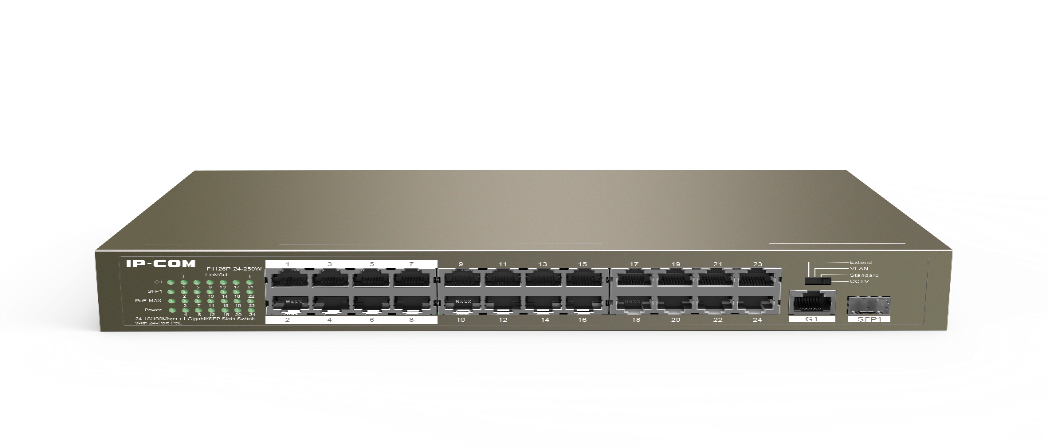 IP-COM F1126P-24-250W(SWİTCH)
